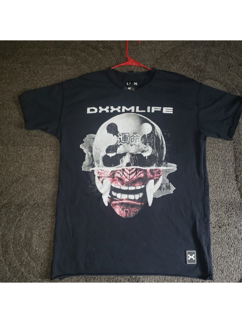 DXXMLIFE By Scarlxrd L-2 E HXRRXR VINTAGE T-SHIRT Size L